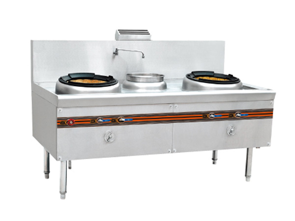 雙頭單尾炒爐（lú）